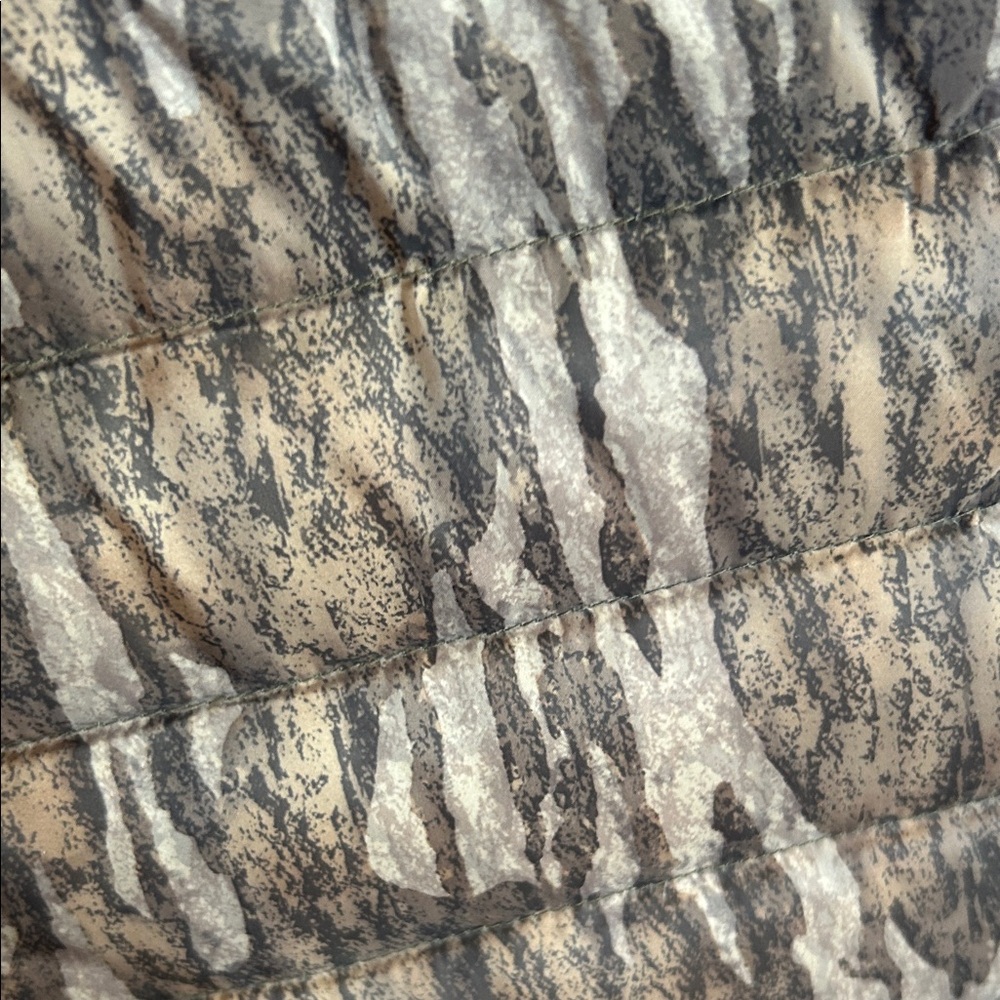 Brown Banded Camouflage Puffer Jacket - Picture 8 of 10